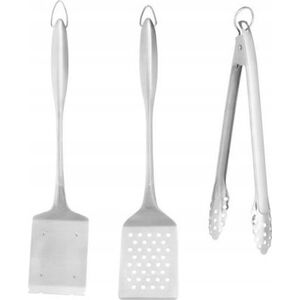 Mustang MUSTANG BBQ TOOLS 3PCS STAINLESS STEEL
