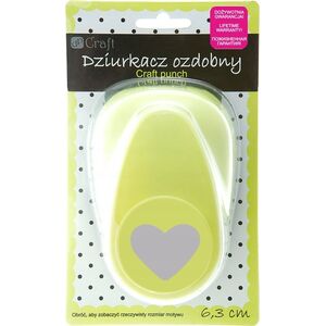 DP Craft Dziurkacz ozdobny 6,3cm serce