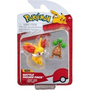Figurka Pokemon Pokémon - Battle Figure - Fennekin and Bonsly (PKW3012) /Figures /Multi