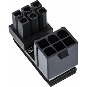 InLine InLine® Power adapter internal, 180° ATX 6pin male / female, for desktop graphics card