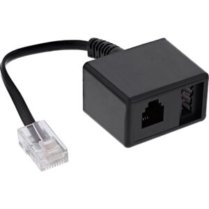 InLine InLine® TAE adaptor cable RJ45 male to TAE-N & RJ11 female