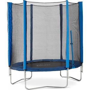Plum PLUM Junior Trampoline & Enclosure, Blue, 182x182x200 cm, 30108
