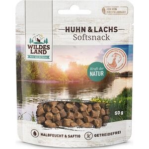 Wildes Land Wildes Land Cat Softsnack Huhn & Lachs 50g