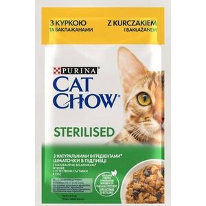 Purina Purina Cat Chow Mokra Karma Dla Kota Sterilised Kura 85g