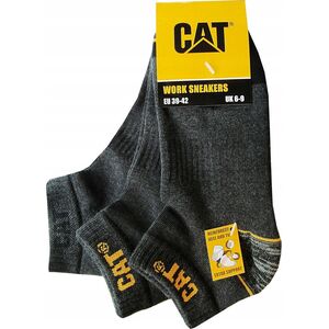 CAT Male socks CAT ZCM0571 gray 43/46 3pr