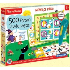 Clementoni Mówiące pióro 500 pytań Zwierzęta (50649)