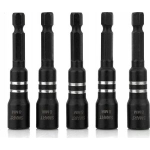 Smart magnetyczne nasadki udarowe 1/4" 8mm 5szt smart