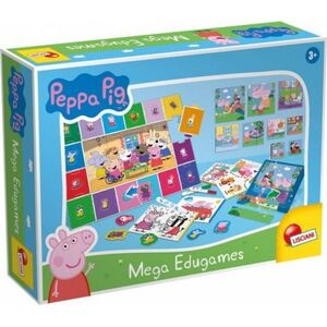 Lisciani Mega zestaw gier edukacyjnych Świnka Peppa