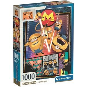 Clementoni CLE puzzle 1000 Compact Despicacable Me4 39798