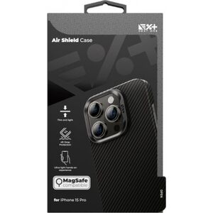 NEXT ONE NEXT ONE Etui AirShield MagSafe Carbon iPhone 15 Pro
