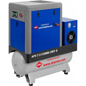 Sprężarka Airpress KOMPRESOR ÅRUBOWY APS 7.5 COMBI DRY X