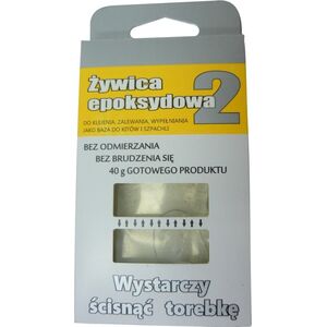 UN Å»YWICA EPOKSYDOWA Z UTWARDZACZEM 40G