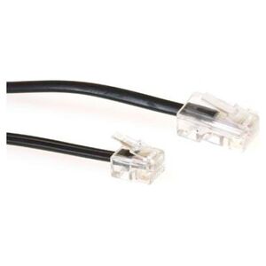 MicroConnect Modular RJ11-RJ45 2M M/M Black