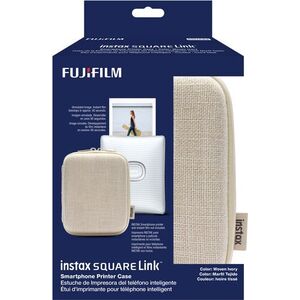 Pokrowiec Fujifilm Fujifilm instax Square Link Printer Case woven ivory