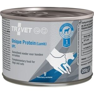 Trovet Trovet Unique Protein UPL Jagnięcina dla psa i kota puszka 200g