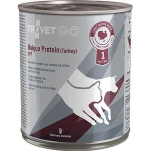 Trovet Trovet Unique Protein UPT Indyk dla psa i kota puszka 800g