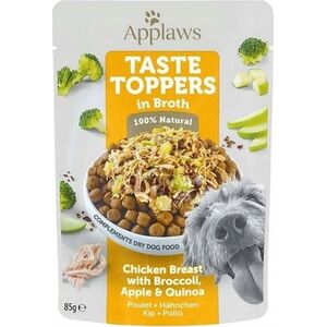 Applaws Applaws Taste Toppers Saszetka dla psa - kurczak, brokuł, jabłko i ryż w sosie 85g