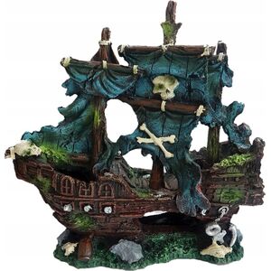 Aqua Nova AQUA NOVA OZDOBA STATEK PIRACKI           22x9x23cm