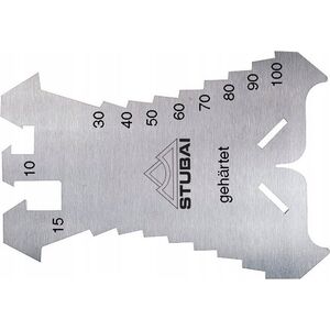 Marking template, hardened and stainless pl.