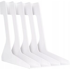 Vinyl record stand white