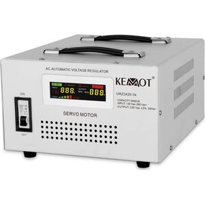 Kemot Automatyczny stabilizator napięcia  KEMOT MSER-5000 (5000 VA, serwomotor)