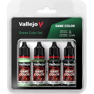 Vallejo Vallejo: 72.384 - Game Color - Green Color Set 4 x (18 ml)