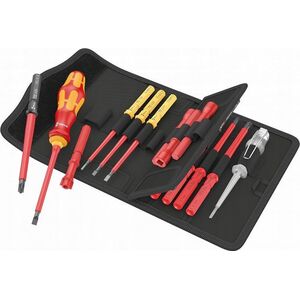 Wera 18-piece tool set for electricians WERA KK VDE