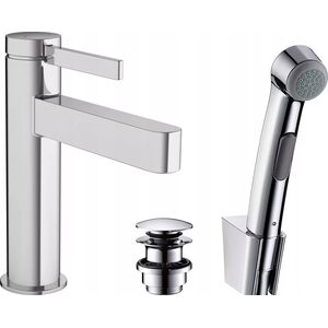 Bateria umywalkowa Hansgrohe Washbasin faucet with bidet shower Hansgrohe Finoris, 76210000, chrome