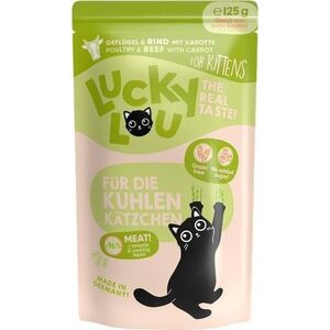 Happy Cat Lucky Lou Karma Dla Kociąt Drób Wołowina 125g
