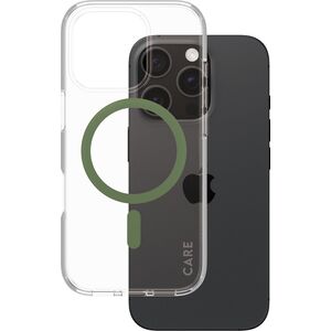 PanzerGlass CARE Case Flagship Green MagSAFE  iPhone '24 6.3" Pro
