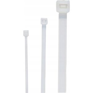 JetWorld Kabelbinder 360x4,5 mm (100 Stk.) ohne Stahlzunge, natur