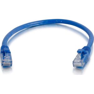 C2G Kabel / 2 m Mlded/Btd Blue CAT5E PVC UTP PAT