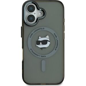 Karl Lagerfeld Karl Lagerfeld KLHMP16XHLSCHK iPhone 16 Pro Max 6.9" czarny/black hardcase IML Metal Choupette Head MagSafe