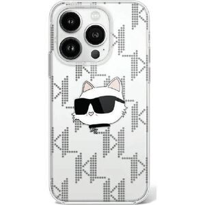 Karl Lagerfeld Karl Lagerfeld KLHCP16LHKLPCHT iPhone 16 Pro 6.3" przezroczysty/transparent hardcase IML Choupette Head Electroplated