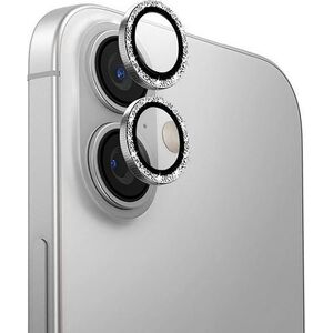 Uniq UNIQ Optix Aluminium Camera Lens Protector iPhone 16 6.1" / 16 Plus 6.7" white shimmer szkło na obiektyw aparatu z aplikatorem