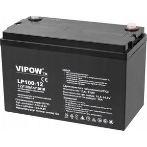 Vipow Akumulator żelowy VIPOW 12V 100Ah