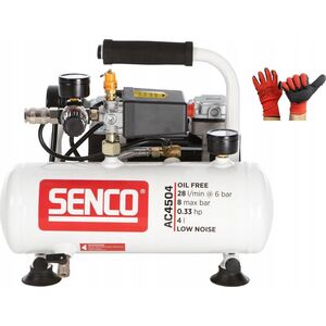 Sprężarka SENCO Silent air compressor 4 l, AC4504, SENCO