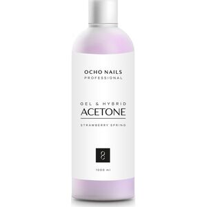 Activeshop OCHO NAILS Aceton truskawkowy 1000 ml