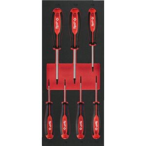 Sourcing MILWAUKEE FOAM INSERT WITH SCREWDRIVERS 7 pcs. TORX