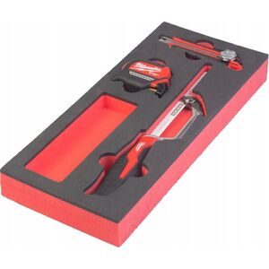 Sourcing MILWAUKEE FOAM INSERT WITH CUTTING AND MEASURING TOOLS - FOR TOOL CARTS