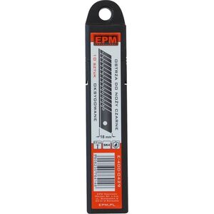 EPM OSTRZA 18MM 10 SZTUK CZARNE