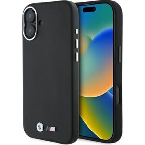 BMW BMW BMHMP16S23PMWK iPhone 16 6.1" czarny/black hardcase M Smooth Full Wrapped Metal MagSafe