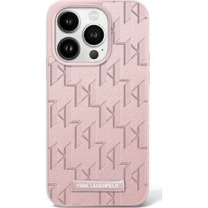 Karl Lagerfeld Karl Lagerfeld KLHMP16LPKHPORPP iPhone 16 Pro 6.3" różowy/pink hardcase Hot Stamp Magsafe