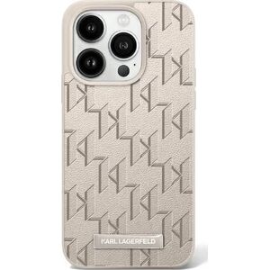 Karl Lagerfeld Karl Lagerfeld KLHMP16SPKHPORPE iPhone 16 6.1" beżowy/beige hardcase Hot Stamp Magsafe