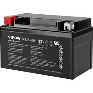 Vipow Akumulator VIPOW typu MC do motocykli 12V 7Ah