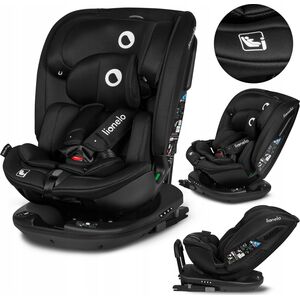 Fotelik samochodowy Lionelo Fotelik samochodowy Bastiaan RWF I-Size Black Carbon 0-36 kg Lionelo