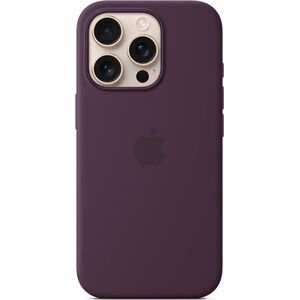 Apple Apple iPhone 16 Pro Silikoninis dėklas with MagSafe - Plum