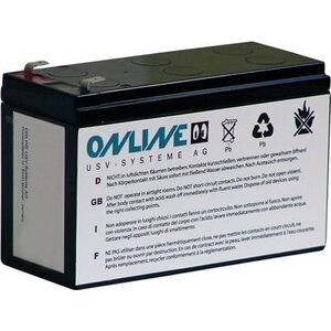 Online USV Systeme ONLINE USV-Ersatzbatterie für Zinto 1000 (2017)+++