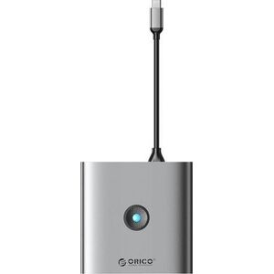 HUB USB Orico Adapter Hub 6w1 Orico, HDMI 4K + 2x USB-A 3.0, USB-C, 100W PD