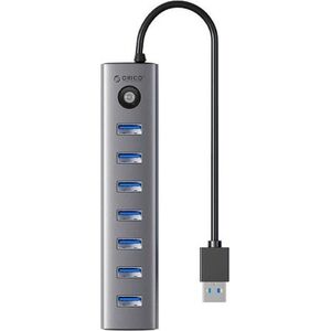 HUB USB Orico Adapter Hub Orico CL7U USB-C do 7x USB 3.0 (szary)
